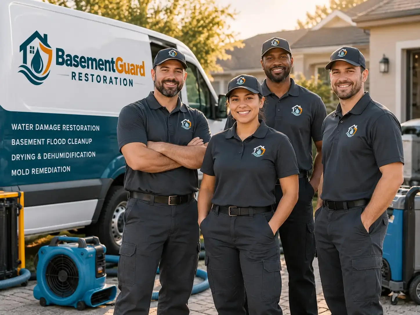 Basement Water Damage Restoration company in Edmore, MI